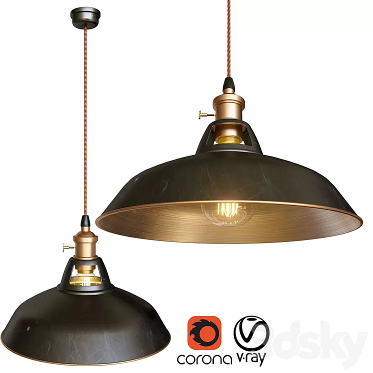 Black_lamp_26 3D Model