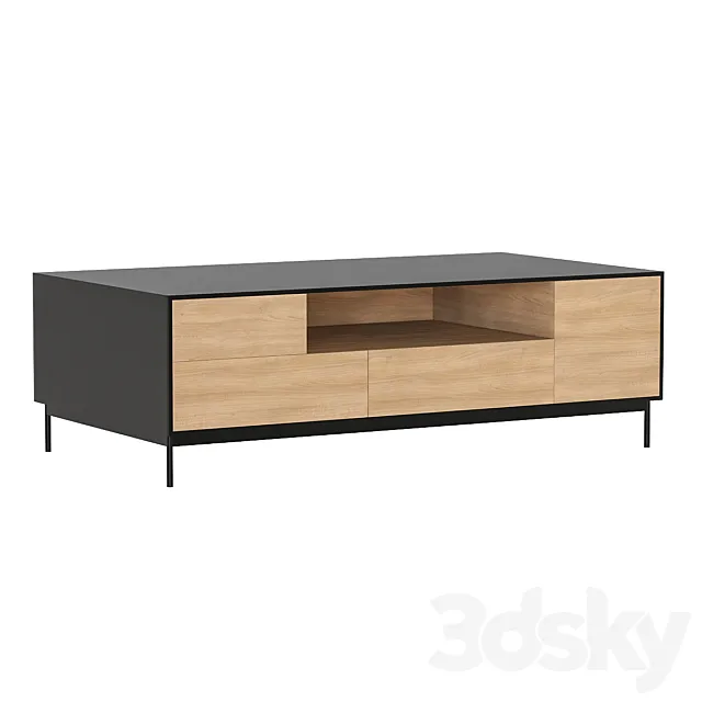 Blackbird Oak TV 3D Model