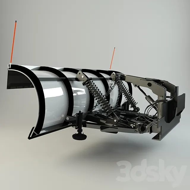 Blade SnowDogg 3D Model