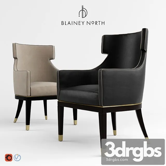 Blainey North Hercule Dinning Chair 3D Model Free