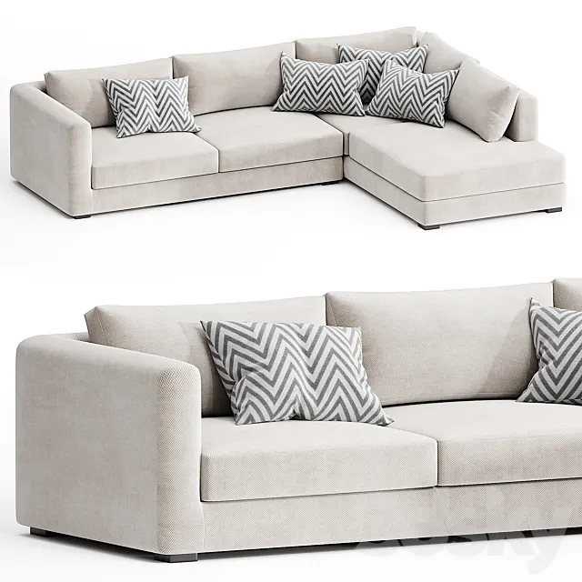 BLAKE LARGE OPEN END CORNER SOFA Free Download