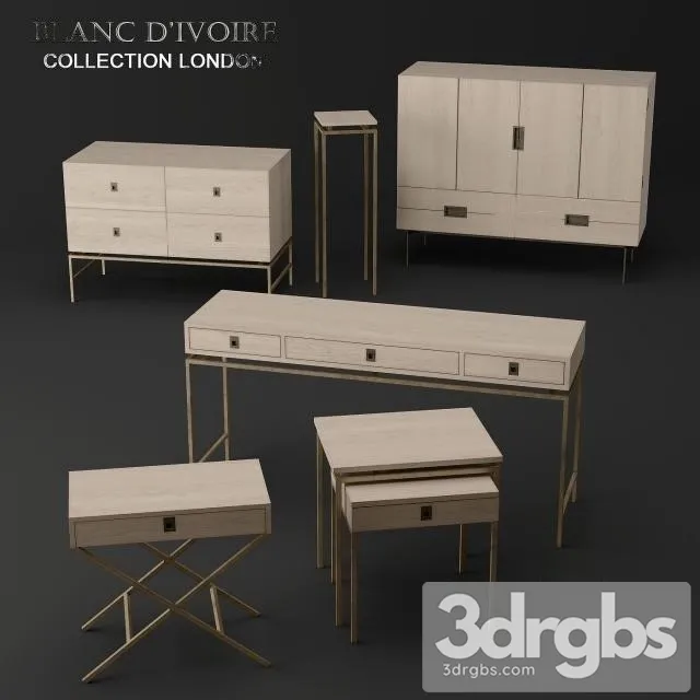 Blancdivoire London Collection 3D Model Free