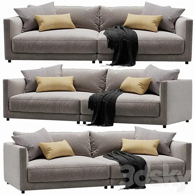 Blanche katarina 2 seater 3DModel