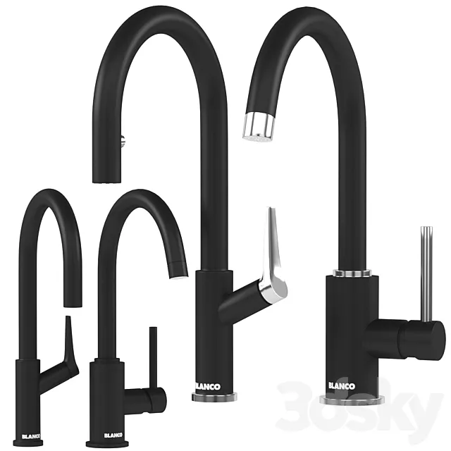 BLANCO faucet set-02 3D Model