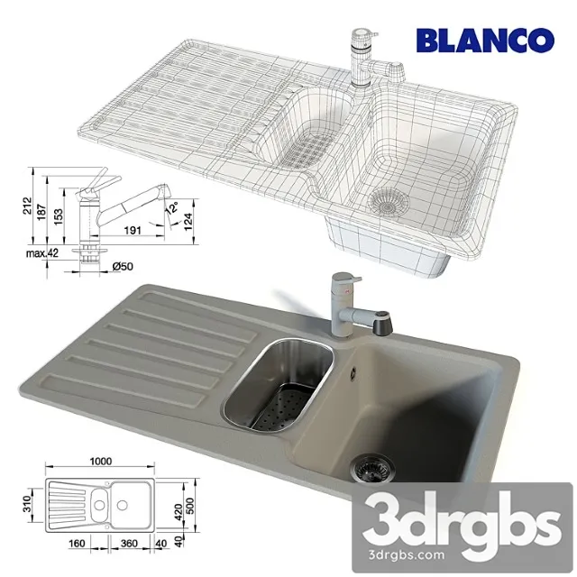 Blanco Nova 6s Actis S 3D Model Free