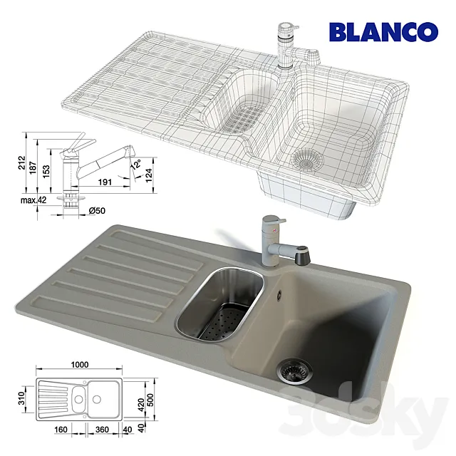 Blanco Nova 6s_Actis-s 3D Model