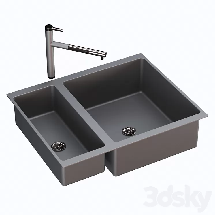 BLANCO SUBLINE 3D Model