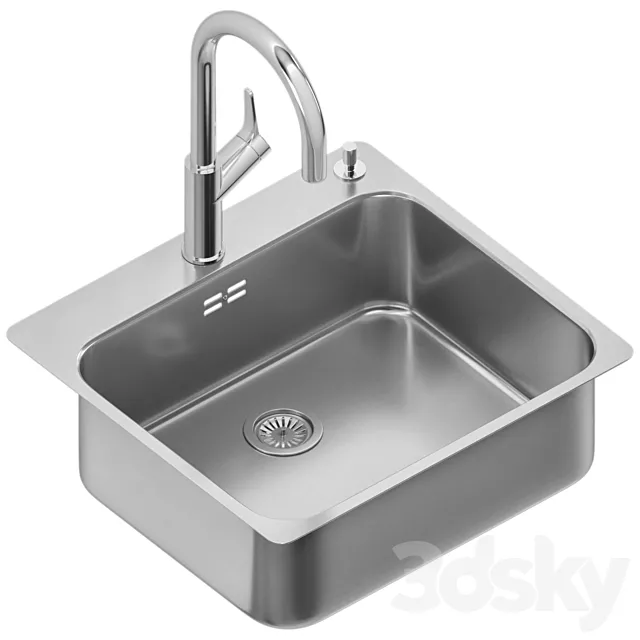 Blanco Supra and Carena 3D Model