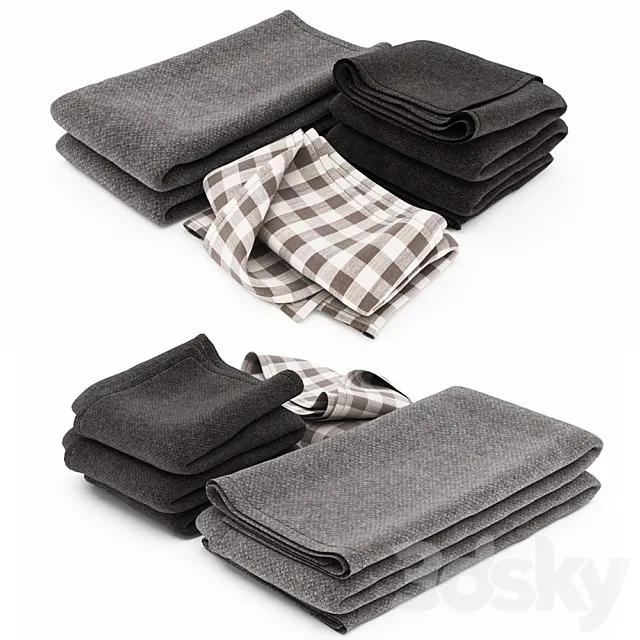 Blanket Collection 03 3DModel