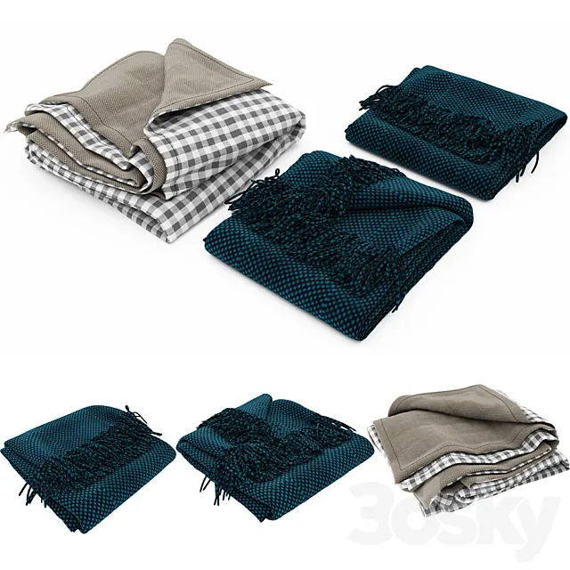 Blanket collection 04 3D Model