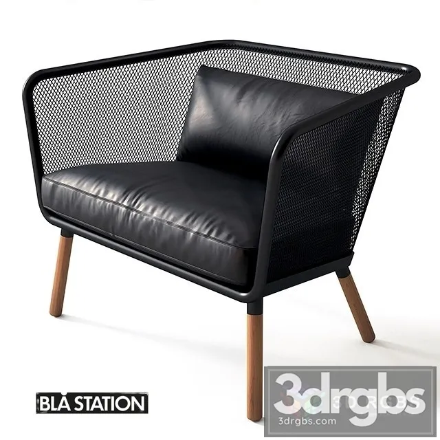 Blastation Honken Armchair 3D Model Free
