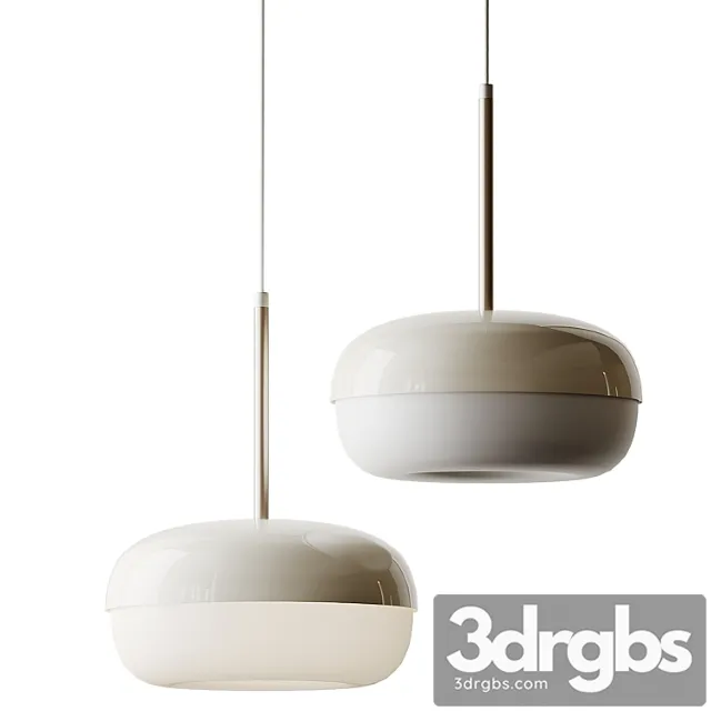 BLasverk Beige Pendant Lamp 3D Model Free