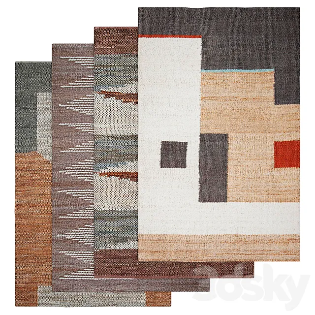 Bleecker Area Rug 3D Model