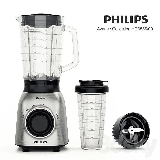 Blender PHILIPS Avance Collection HR3556 _ 00 Free Download