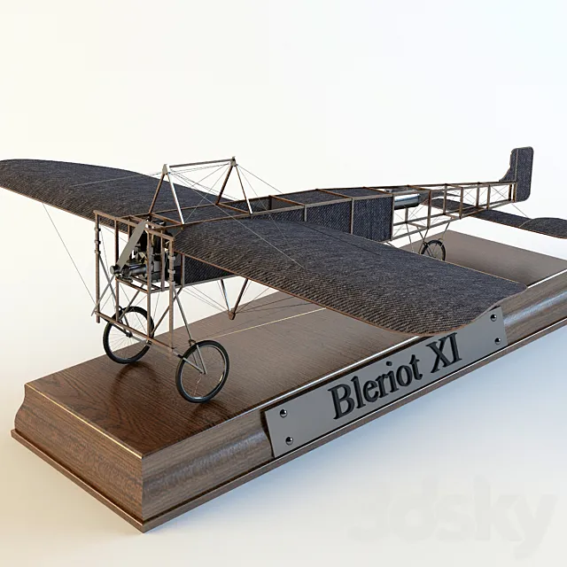 Bleriot XI 3DModel