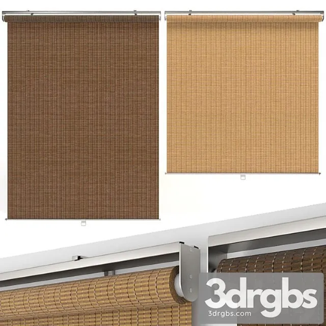 Blind bevel curtains 3D Model Free