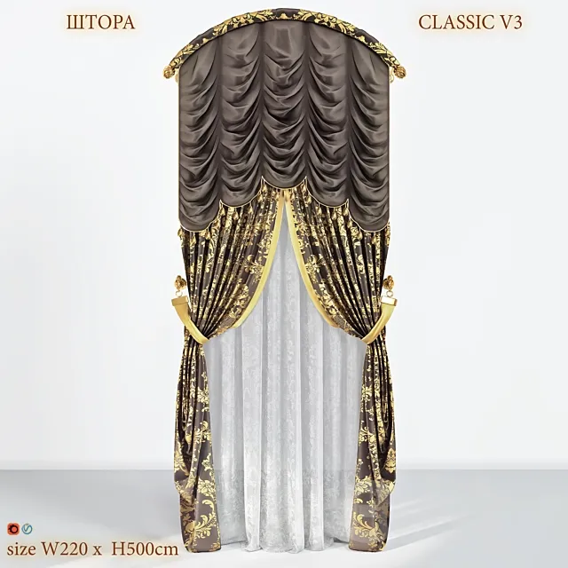 Blind classic V33 3DModel