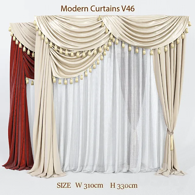 Blind classic V46 3DModel