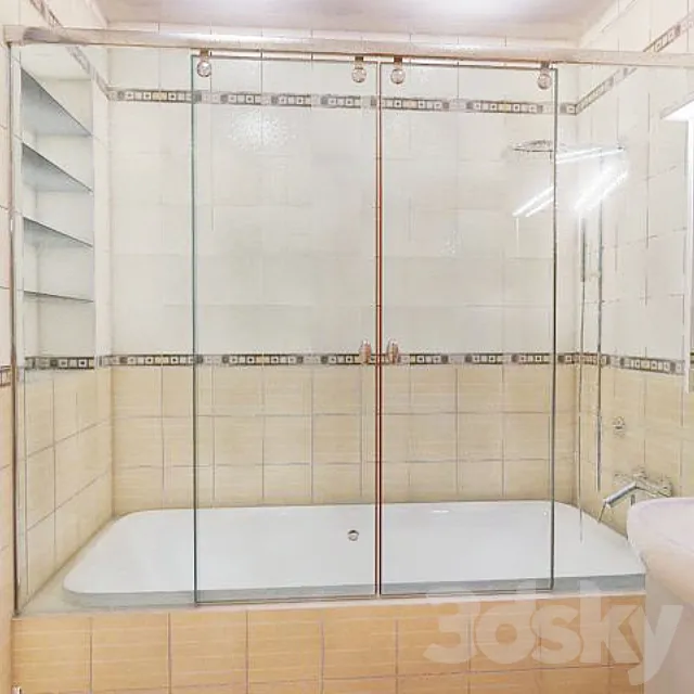 Blind Duscholux BellaNova bathroom 3DModel