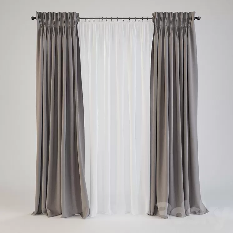 Blind №17 3D Model