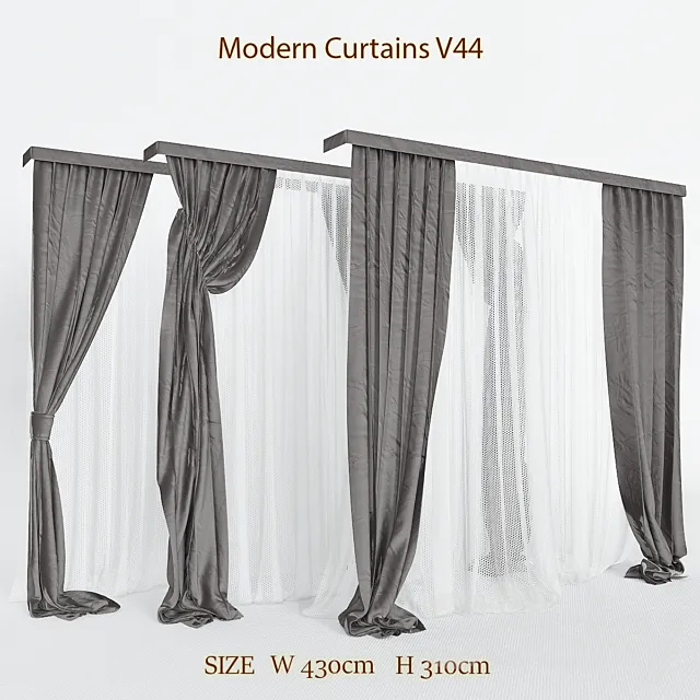 Blind modern V44 3D Model
