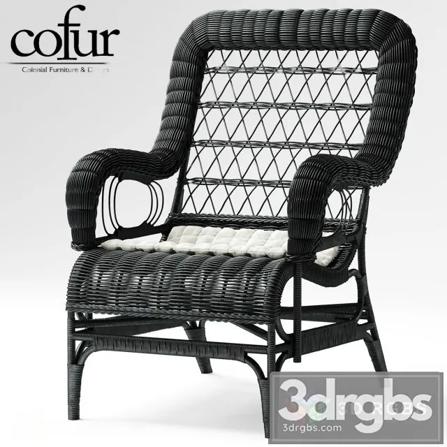 Blixen Armchair 3D Model Free