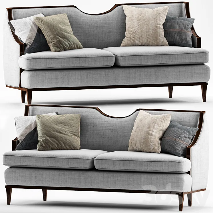 Block nomad sofa 3D Model Free