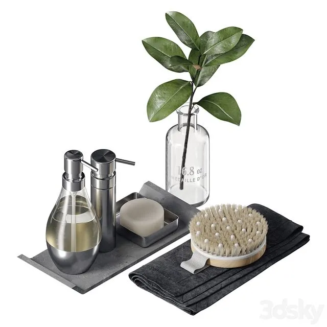 Blomus bath trays 3D Model