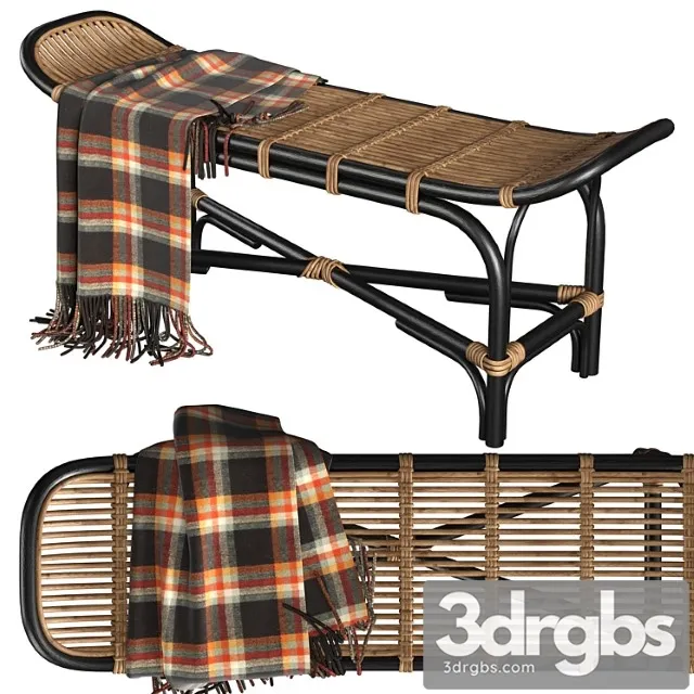 Bloomingville loue sofa rattan