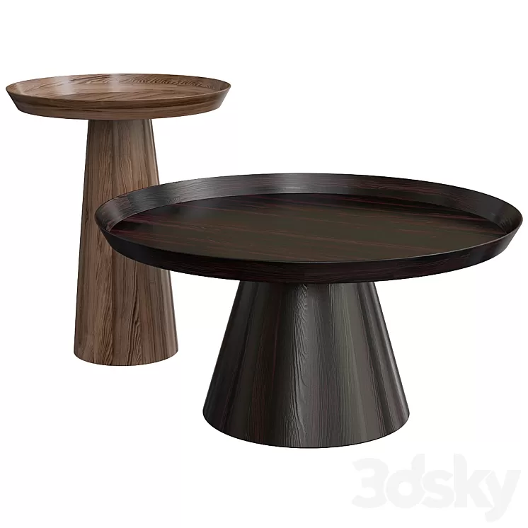 Bloomingville Luana Coffee Table 3D Model Free