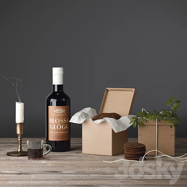 Blossa Glogg 3DModel