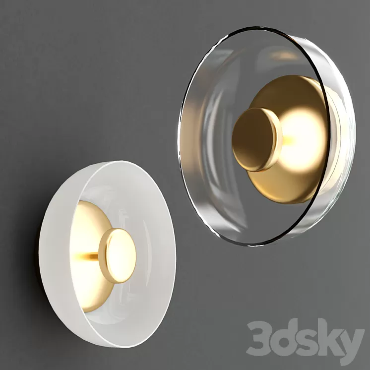 BLOSSI wall lamp 3D Model