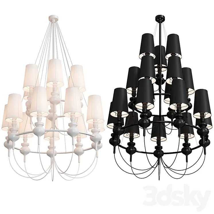BLS Josephine Queen Set-1 3D Model Free Download