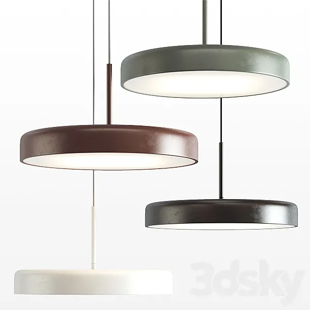 Blu Dot _ Bobber Pendant Light 3D Model