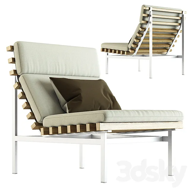 Blu Dot _ Perch Outdoor Lounge Chair 3DModel