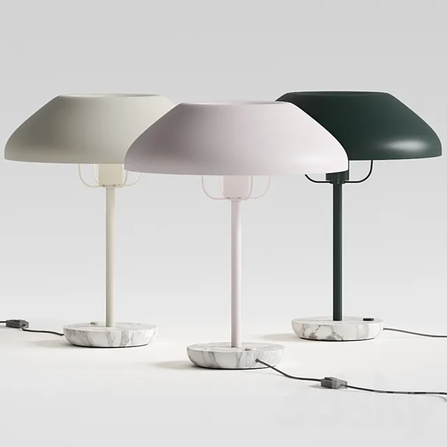 Blu Dot Beau Table Lamps 3D Model