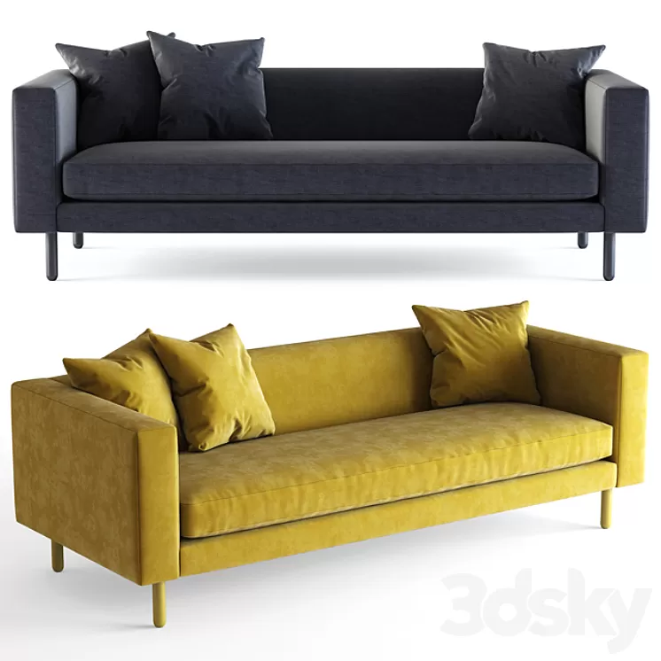 "Blu Dot / Mono 83 ""Sofa" 3D Model