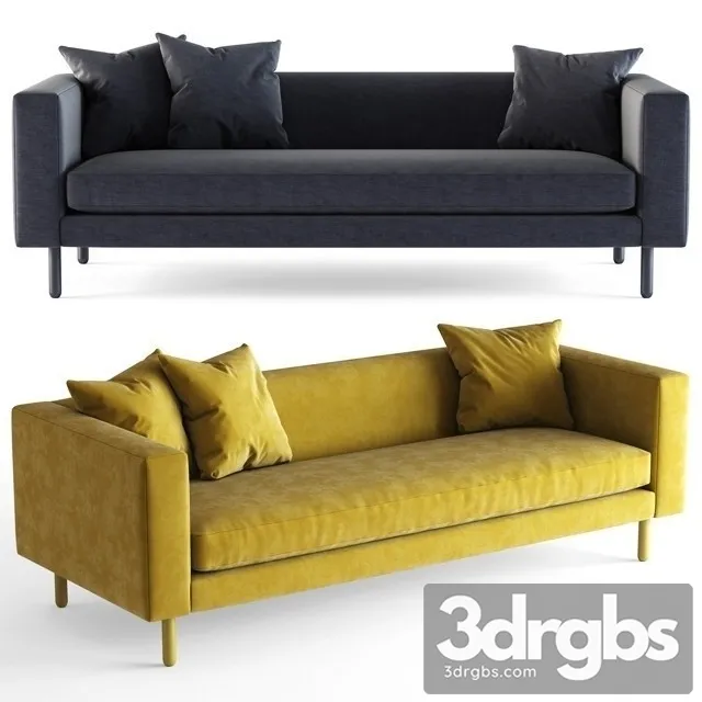 BLU Dot Mono Sofa 3D Model Free