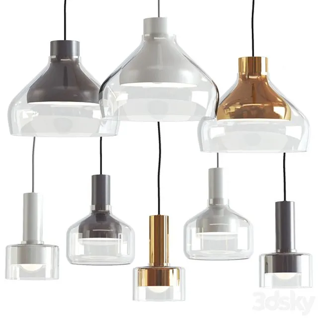 Blu Dot Trace Pendant Light 3D Model