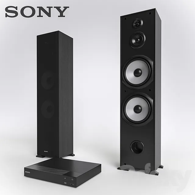 Blu-ray Sony 3D Model