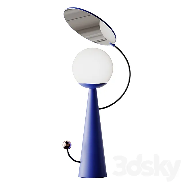Blue Lamp by Thomas Dariel 3DModel