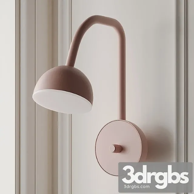 Blush wall sconce by northern 3D Model Free