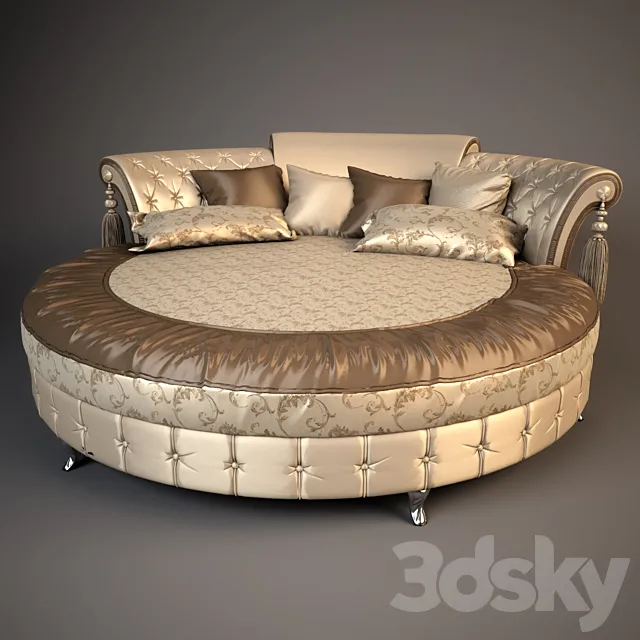 BM Style-bed 3D Model