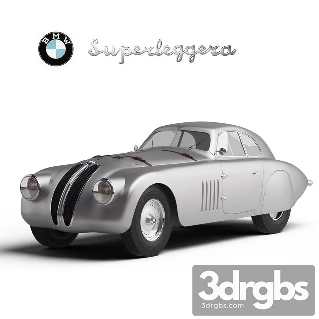 BMW 328 Mille Miglia Touring Coupe 3D Model Free