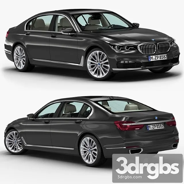 Bmw 7 series 3D Model Free