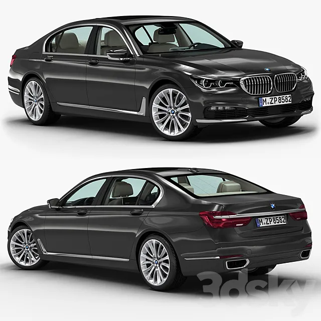 BMW 7 Series 3D Model