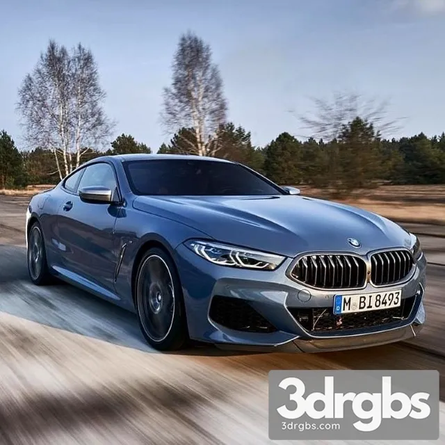 BMW 8 3D Model Free