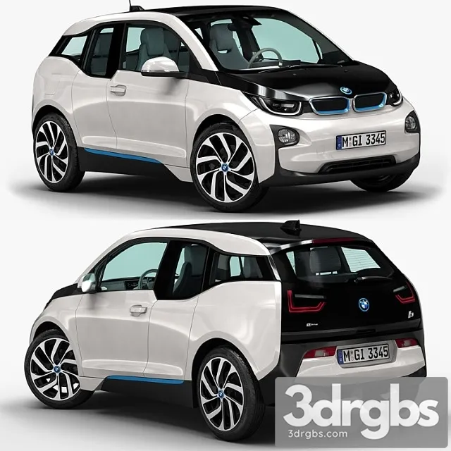 Bmw i3 3D Model Free