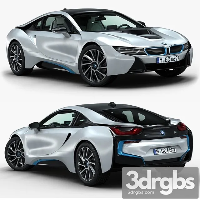 Bmw i8 3D Model Free