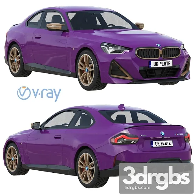 BMW M240i Coupe G42 2022 Free Download